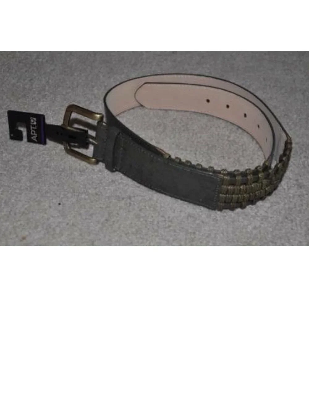 Womens Ribbed Link Belt Apt 9 34